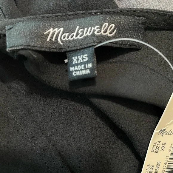 New- Madewell front tie blouse - Picture 5 of 5